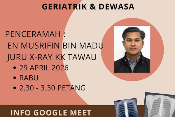 PENAMBAHBAIKAN TEKNIK RADIOGRAFI DADA (CXR) UNTUK GERIATRIK & DEWASA