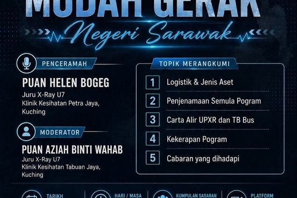 ULTRAPORTABLE & PERKHIDMATAN RADIOLOGI MUDAH GERAK NEGERI SARAWAK